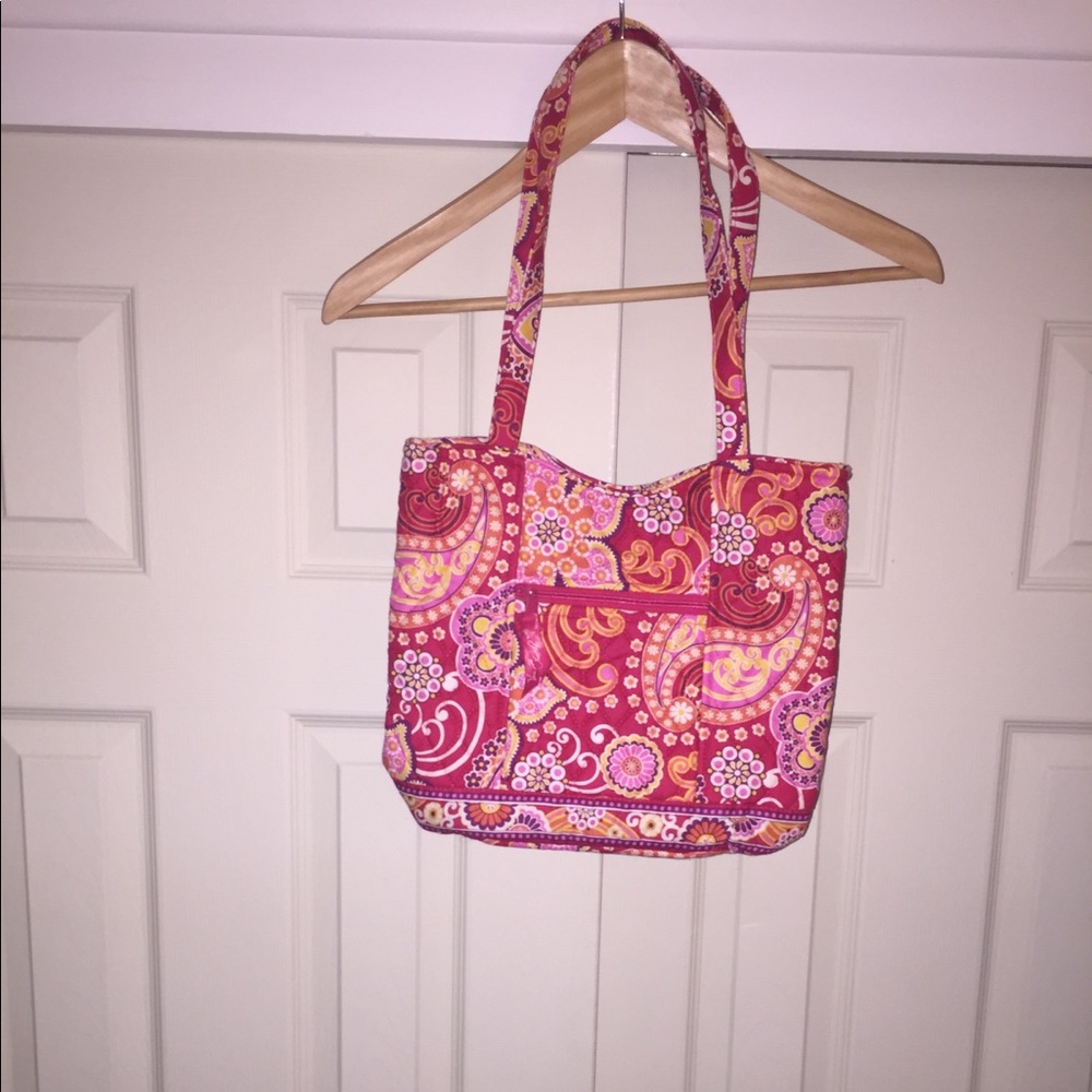 Vera Bradley Raspberry Fizz Tote
